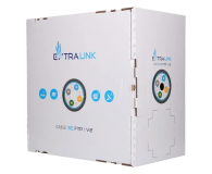 ExtraLink CAT5E FTP (F/UTP) V2 Zewnętrzny Kabel sieciowy 305M - 1543972 - zdjęcie 3